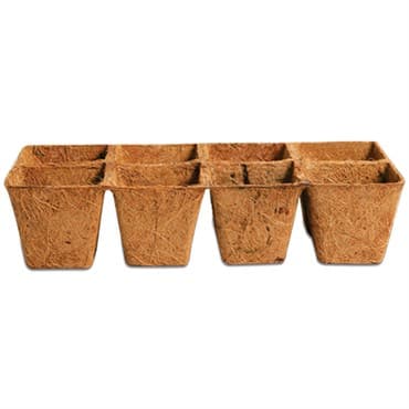 PlantBest 2.5"x8 Sq Biodegradable Coir Strips 200/Bulk Case — photo 1 of 2