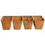 PlantBest 2.5"x8 Sq Biodegradable Coir Strips 200/Bulk Case — thumbnail 1 of 2