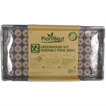 PlantBest 72 x 35mm Coconut Coir Pellet Greenhouse Kit — photo 1 of 2