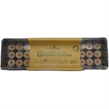 PlantBest 36 35mm Coconut Coir Pellet Greenhouse Kit — photo 1 of 2