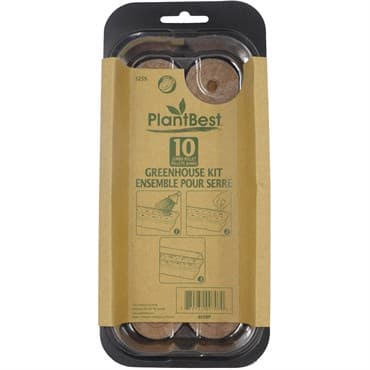 PlantBest 10 42mm Coconut Coir Pellet Greenhouse Kit — photo 1 of 2