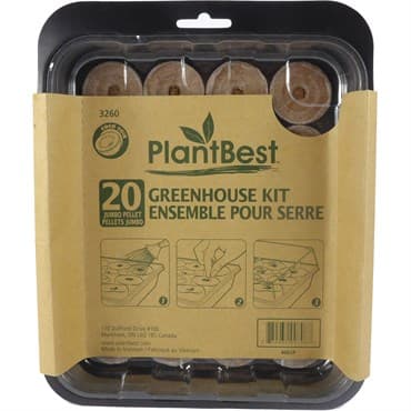 PlantBest 20 42mm Coconut Coir Pellet Greenhouse Kit — photo 1 of 2