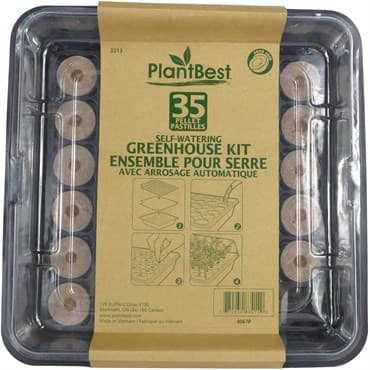 PlantBest Premium 35 Pellet Self Watering Greenhouse Kit — photo 1 of 2