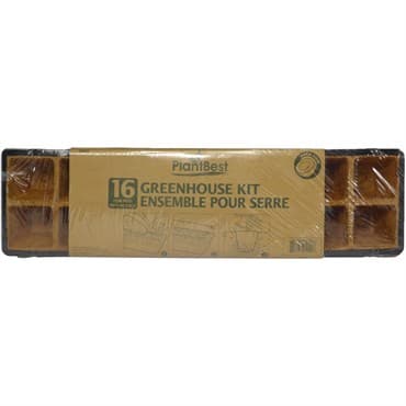 PlantBest 16 Coconut Coir Pot Greenhouse Kit — photo 1 of 2
