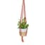 Primitive 36" Rust Macrame Plant Hanger — thumbnail 1 of 2
