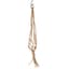 Primitive 18" Mini Tan Macrame Hanger — thumbnail 1 of 2