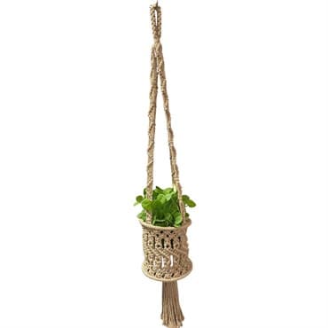 Primitive Hanging Planter Off White — photo 1 of 2