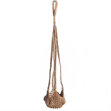 Primitive Jute Hanging Basket — photo 1 of 2