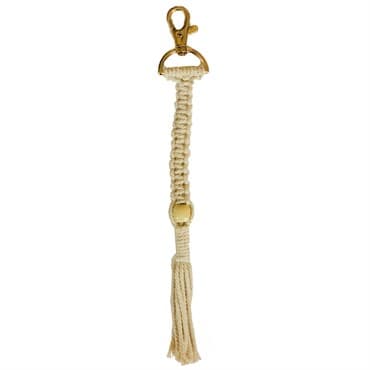 Primitive Natural Beaded Key Chain — photo 1 of 2