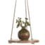 Primitive 8" Hanging Wooden Round Cotton — thumbnail 1 of 2