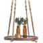 Primitive 36" Wooden Shelf Hanger Jute — thumbnail 1 of 2