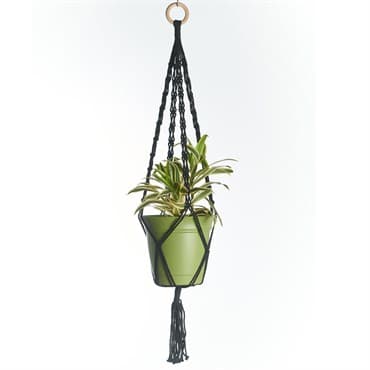 Primitive 40" Woven Link Hanger Black — photo 1 of 2