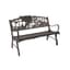 Painted Sky Bicycle Bench Iron — thumbnail 1 of 2