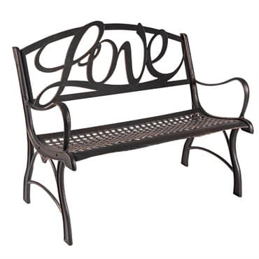 Painted Sky Loveseat Love Iron — photo 1 of 2