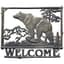 Painted Sky Welcome Sign Bear — thumbnail 1 of 2