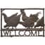 Painted Sky Welcome Sign Chickens — thumbnail 1 of 2