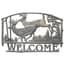 Painted Sky Welcome Sign Deer — thumbnail 1 of 2