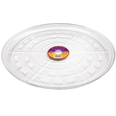 Plant Stand 21" Down Under Saucer Clear — photo 1 of 2