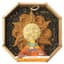 Pine Tree 2.5# Sun Face Shaped Seed Wreath — thumbnail 1 of 2