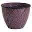 Robert Allen 5" Diamond Planter Plum — thumbnail 1 of 2