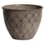 Robert Allen 5" Diamond Planter Greige — thumbnail 1 of 2