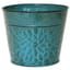 Robert Allen 8" Laurel Planter Lagoon — thumbnail 1 of 2