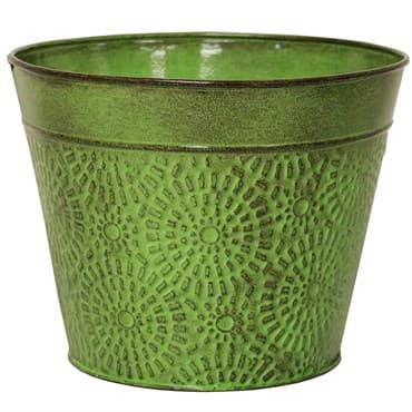 Robert Allen 8" Cove Bowl Planter Sweet Pea — photo 1 of 2