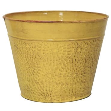 Robert Allen 8" Cove Bowl Planter Sunflower — photo 1 of 2