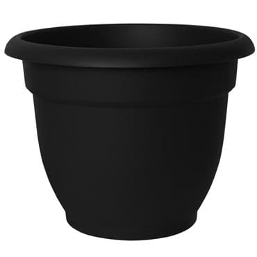 Bloem 20" Ariana with Grid Planter Black* — photo 1 of 2