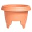 Bloem 12" Deck Rail Planter Terra Cotta — thumbnail 1 of 2