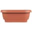 Bloem 24" Deck Rail Planter Terra Cotta — thumbnail 1 of 2
