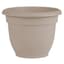 Bloem 12" Ariana w/ Grid Planter Pebble Stone — thumbnail 1 of 2