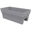 Bloem 24" Finley Deck Planter Cement — thumbnail 1 of 2