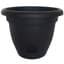 Bloem 8" Lucca Planter Black — thumbnail 1 of 2