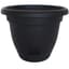Bloem 10" Lucca Planter Black — thumbnail 1 of 2
