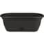 Bloem 18" Lucca Window Box Black — thumbnail 1 of 2