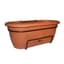 Bloem 18" Lucca Balcony Box Terra Cotta — thumbnail 1 of 2