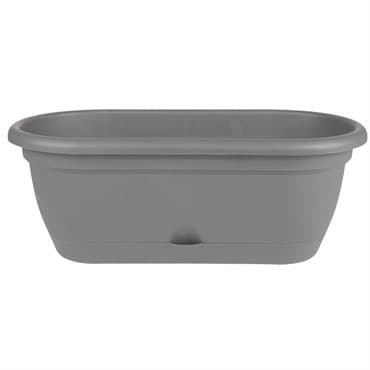 Bloem 18" Lucca Window Box Charcoal — photo 1 of 2