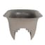 Bloem 24" Modica Rail Planter Charcoal — thumbnail 1 of 2