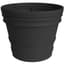 Bloem 22" Rolled Rim Planter Black — thumbnail 1 of 2