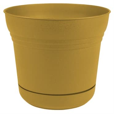 Bloem 12" Saturn Planter Earthy Yellow — photo 1 of 2