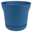 Bloem 12" Saturn Planter Classic Blue — thumbnail 1 of 2