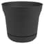 Bloem 12" Saturn Planter Charcoal — thumbnail 1 of 2