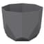 Bloem 8" Tuxton Planter Charcoal — thumbnail 1 of 2