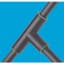Rain Drip 1/2" Compression Tee Bulk — thumbnail 1 of 2