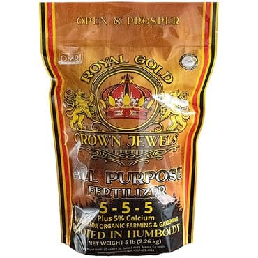 Royal Gold 5# Crown Jewels All Purpose Fertilizer 8/CS — photo 1 of 2