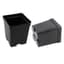 Grower Select 04.50 Square Deep Ps Vacuum Formed Pot Black 420/CS — thumbnail 1 of 2