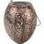 E-V Rose Silhouette Bronze Solar Lantern — thumbnail 1 of 2