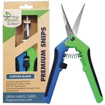 Green Scissor Premium Snips - Curved — photo 1 of 2