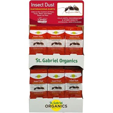 St Gabriel 18pc 20oz Insect Dust Diatomaceous Earth Resealable Bag Display — photo 1 of 2